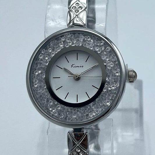 Woman Stainless Steel Quartz Wrist Watch