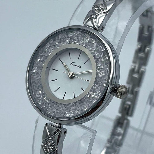 Woman Stainless Steel Quartz Wrist Watch