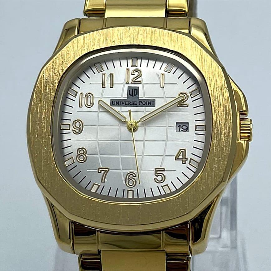 Premium Men’s Stainless Steel Quartz Watch  Water Resistant