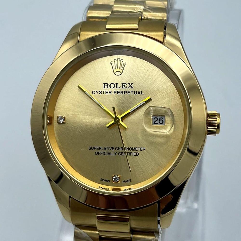 Men’s Stainless Steel Quartz Watch  Water Resistant Analog