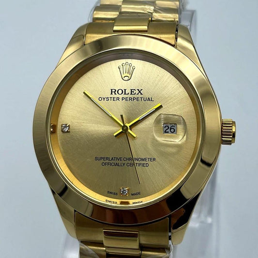 Men’s Stainless Steel Quartz Watch  Water Resistant Analog