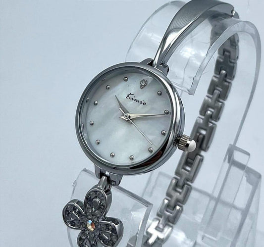 Elegant Women’s Stainless Steel Quartz Wrist Watch