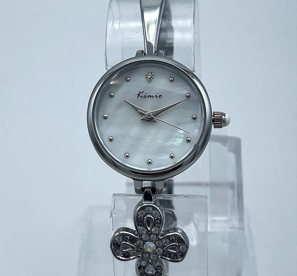 Elegant Women’s Stainless Steel Quartz Wrist Watch