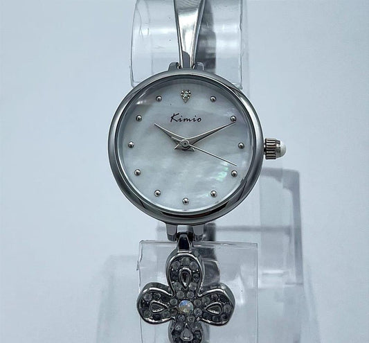 Elegant Women’s Stainless Steel Quartz Wrist Watch