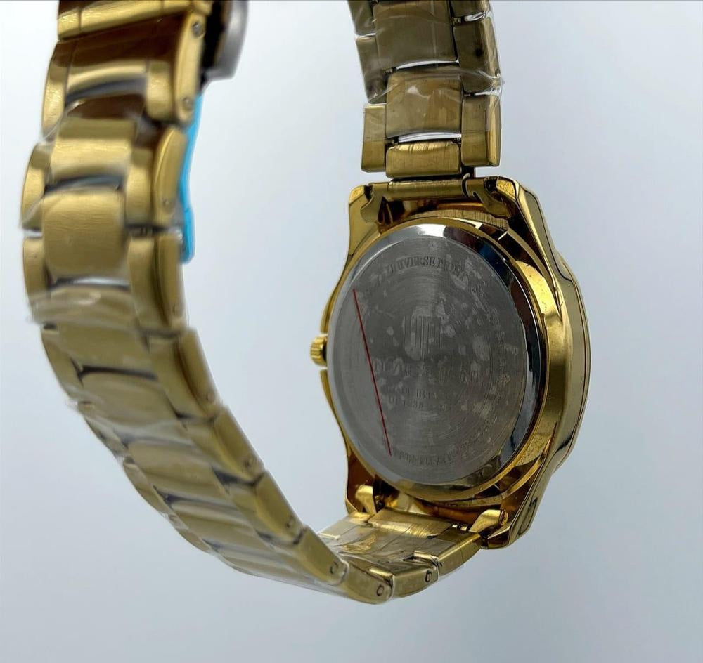 Premium Men’s Stainless Steel Quartz Watch  Water Resistant