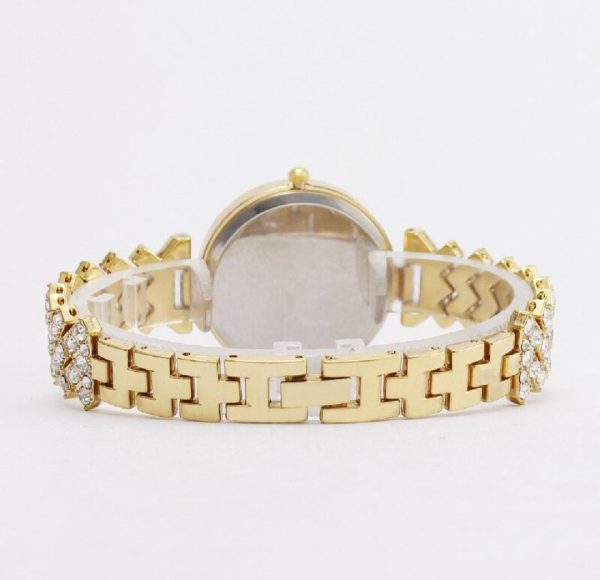 Fashion Diamond Women’s Quartz Watch  Golden Luxury Ladies  Watch