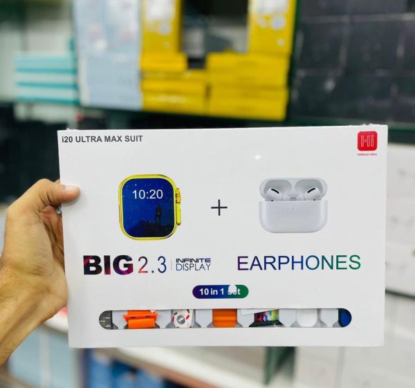 I20 Ultra Max Smart Watch  2.3 Big Display