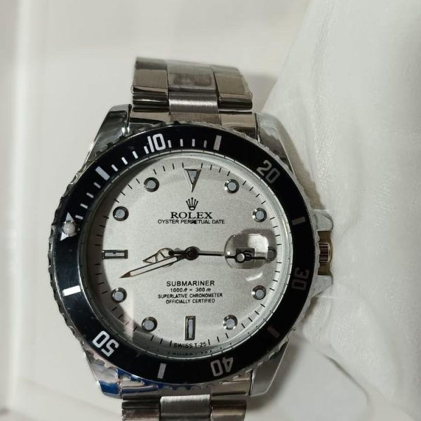 Rolex Men’s Formal Quartz Wrist Watch  Stainless Steel Strap