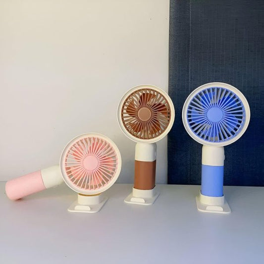Portable Mini Rechargeable Fan Single Speed Air Cooler