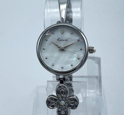 Elegant Women’s Stainless Steel Quartz Wrist Watch