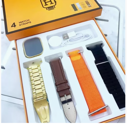 H10 Ultra Max Smart Watch  High Quality 4-in-1 Combo