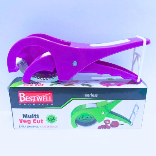 Multi Veg Cutter  5 Blade Vegetable & Fruits Cutter & Slicer
