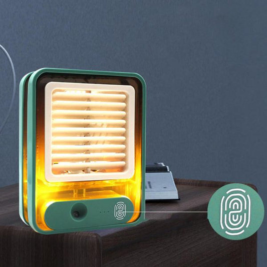 Rechargeable Mini Mist Air Cooler Fan
