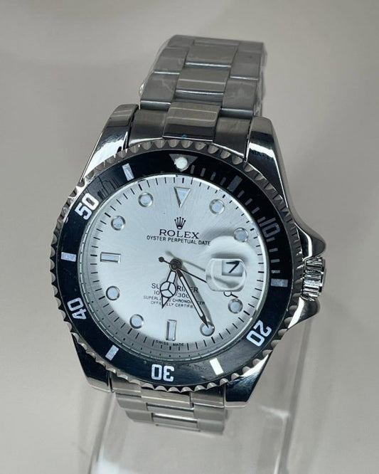 Rolex Men’s Formal Quartz Wrist Watch  Stainless Steel Strap